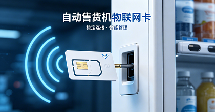 智宇物联自动售货机专用工业物联网卡，全国无人售货终端通用流量卡